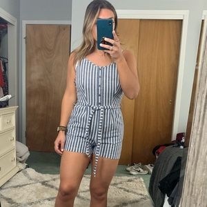 Striped Romper